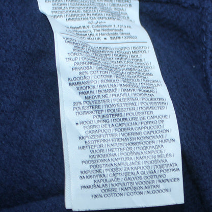 Mens UK Size S Nike Blue Pullover Hoodie