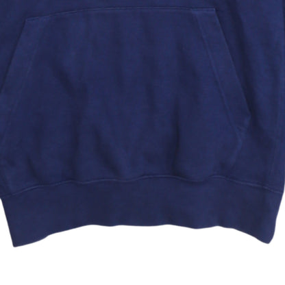 Mens UK Size S Nike Blue Pullover Hoodie
