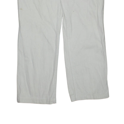 Ralph Lauren Women’s White Straight Cotton Jeans Size 6