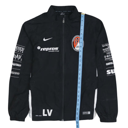 Nike Boys Black Dri-FIT FFV Heidenheim Track Jacket XL 13-15 Years