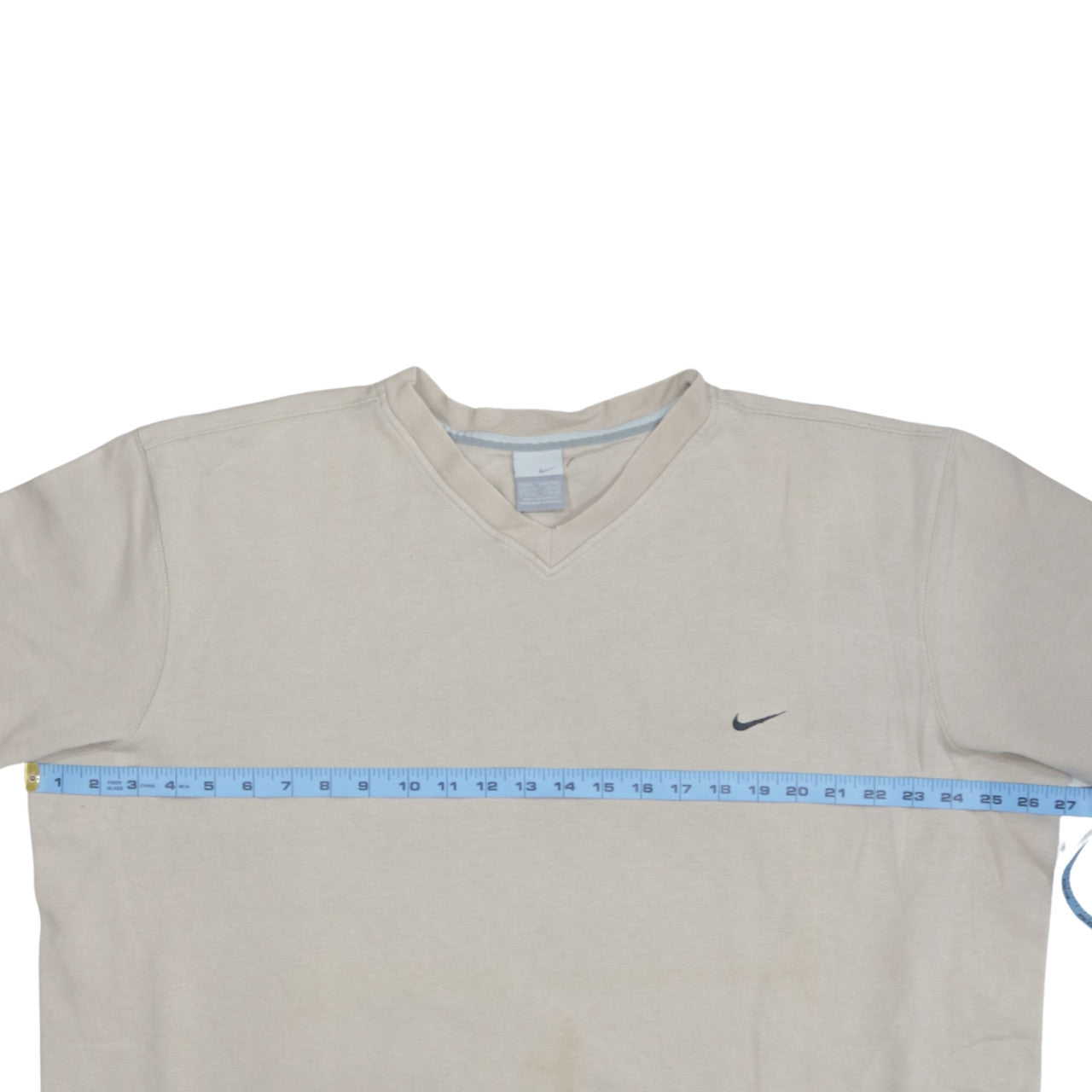 Mens UK Size XL Nike Beige Pullover Sweatshirt