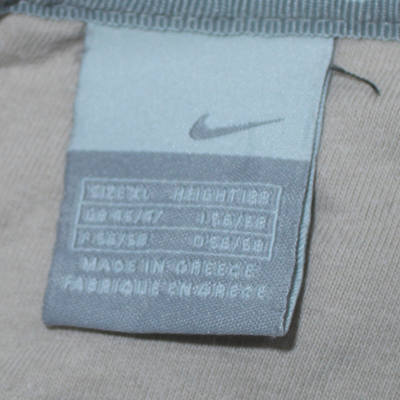 Mens UK Size XL Nike Beige Pullover Sweatshirt