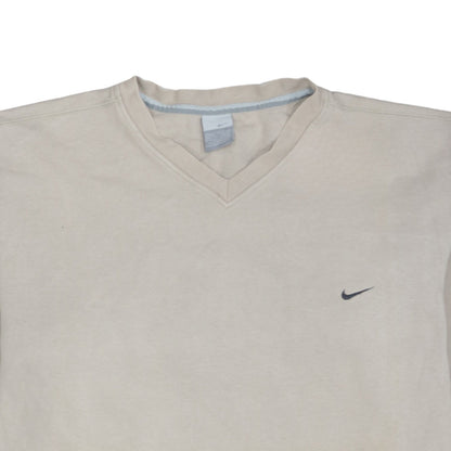 Mens UK Size XL Nike Beige Pullover Sweatshirt