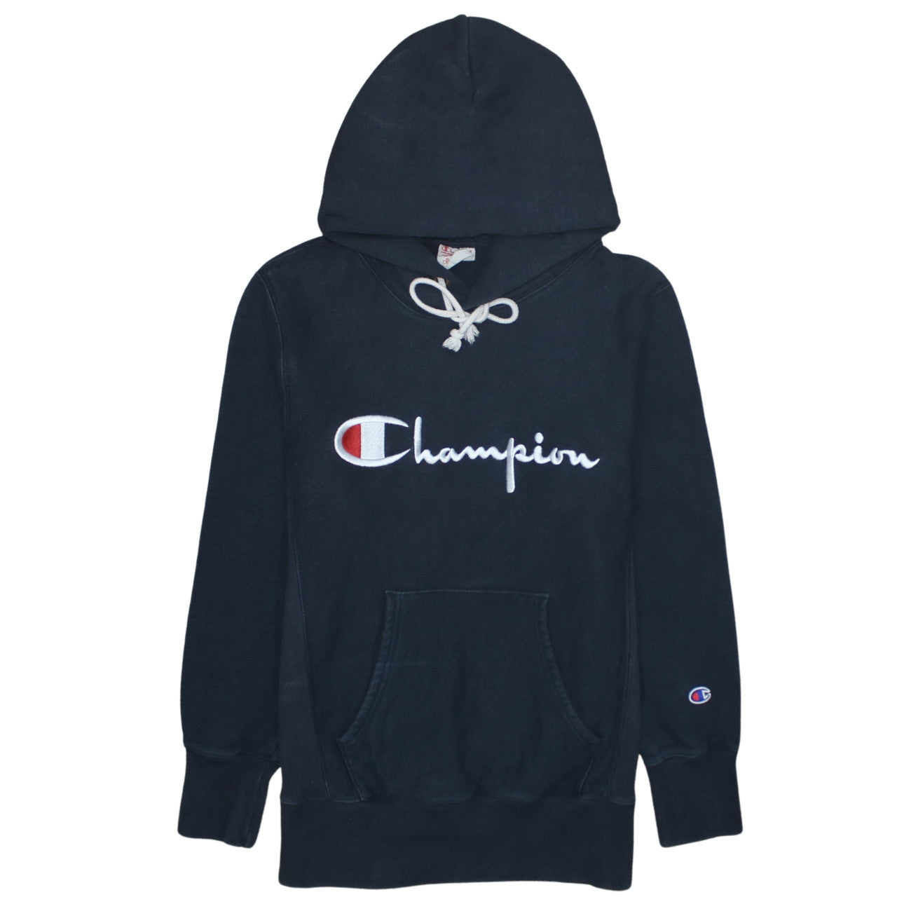 Mens UK Size M Champion Blue Pullover Hoodie