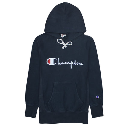 Mens UK Size M Champion Blue Pullover Hoodie