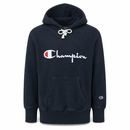 Mens UK Size M Champion Blue Pullover Hoodie