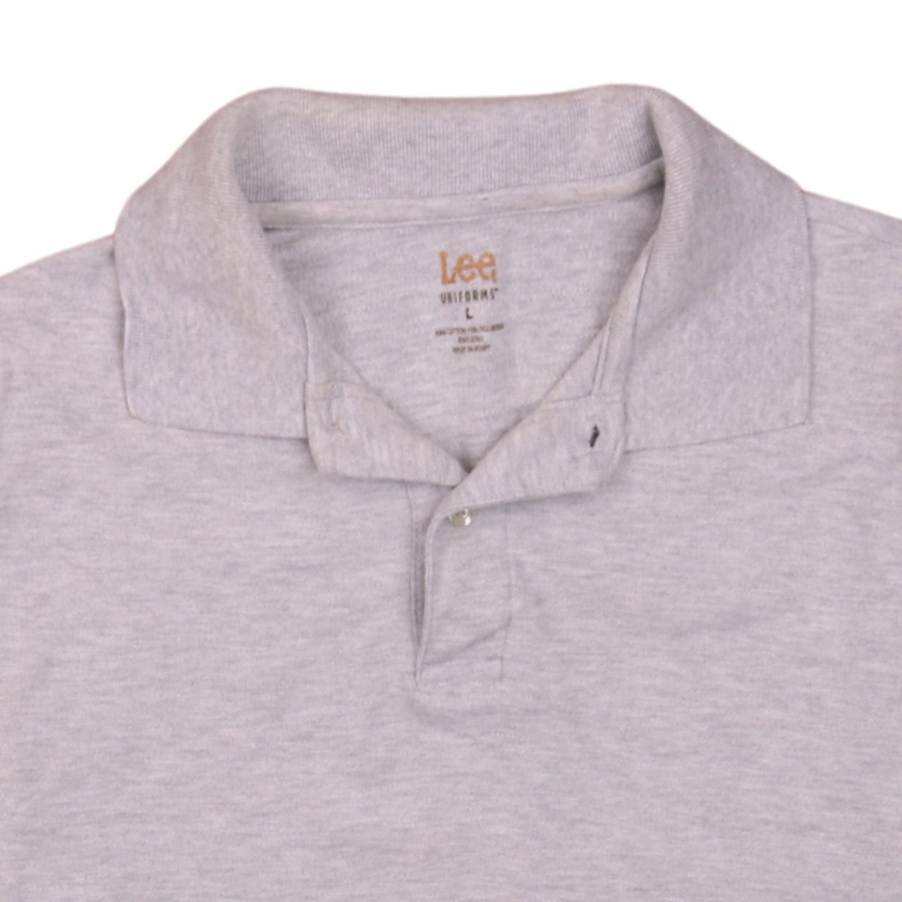 Mens UK Size L Lee Cotton Blend Polo Shirt