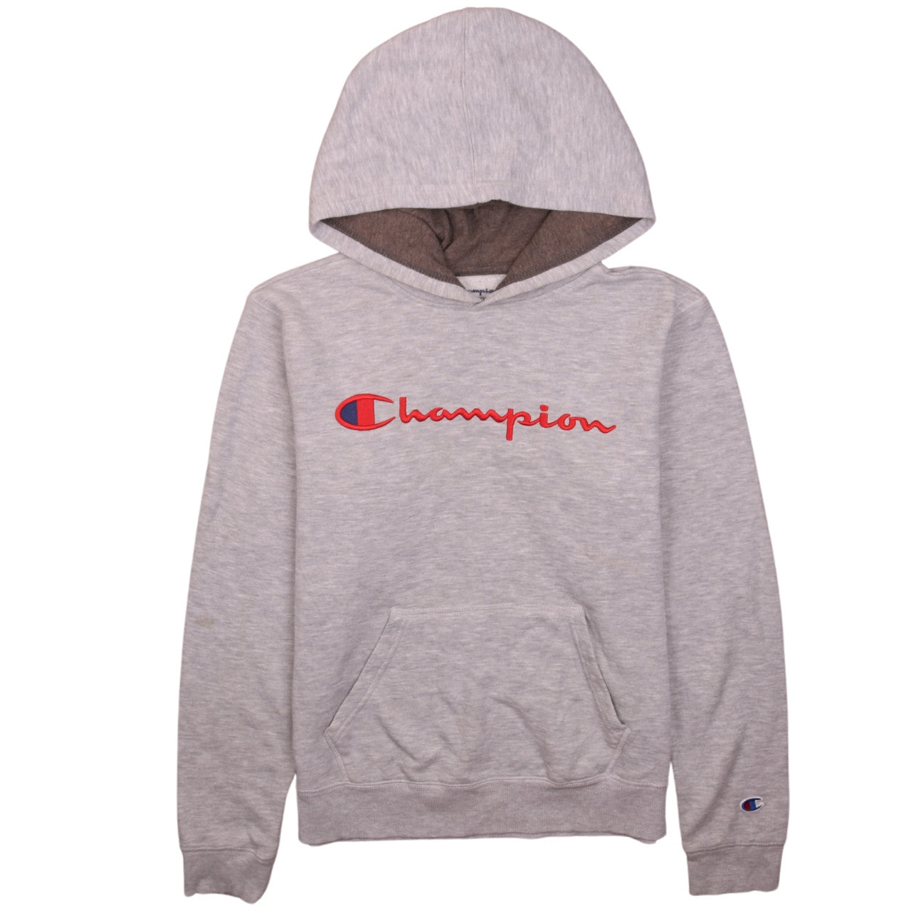 Womens UK Size XL Champion Grey Pullover Hoodie