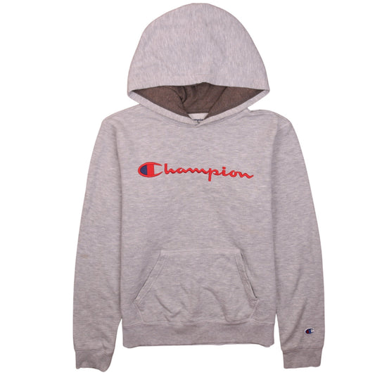 Womens UK Size XL Champion Grey Pullover Hoodie