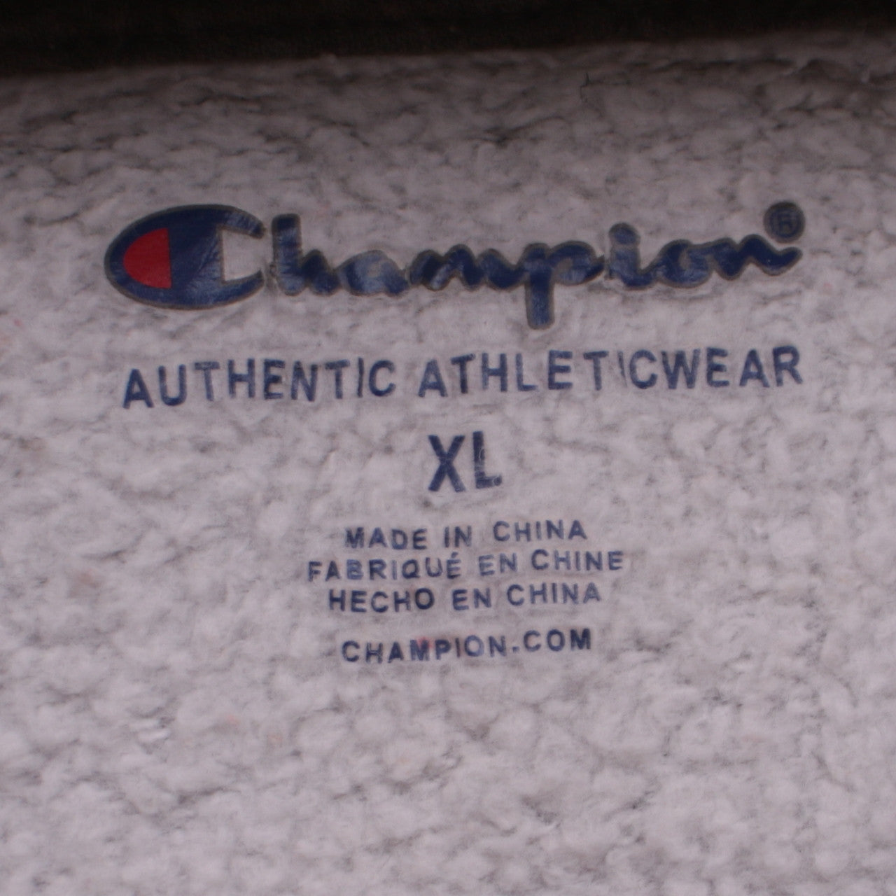 Womens UK Size XL Champion Grey Pullover Hoodie