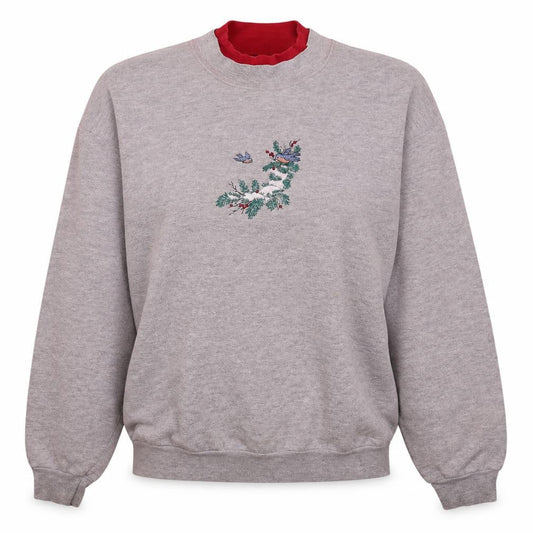 Womens UK Size L Lee Grey Pullover Sweatshirt