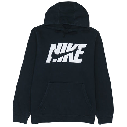 Mens UK Size L Nike Black Pullover Hoodie