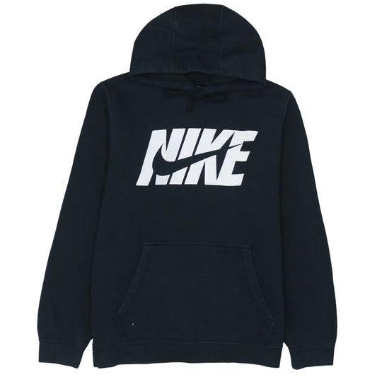 Mens UK Size L Nike Black Pullover Hoodie