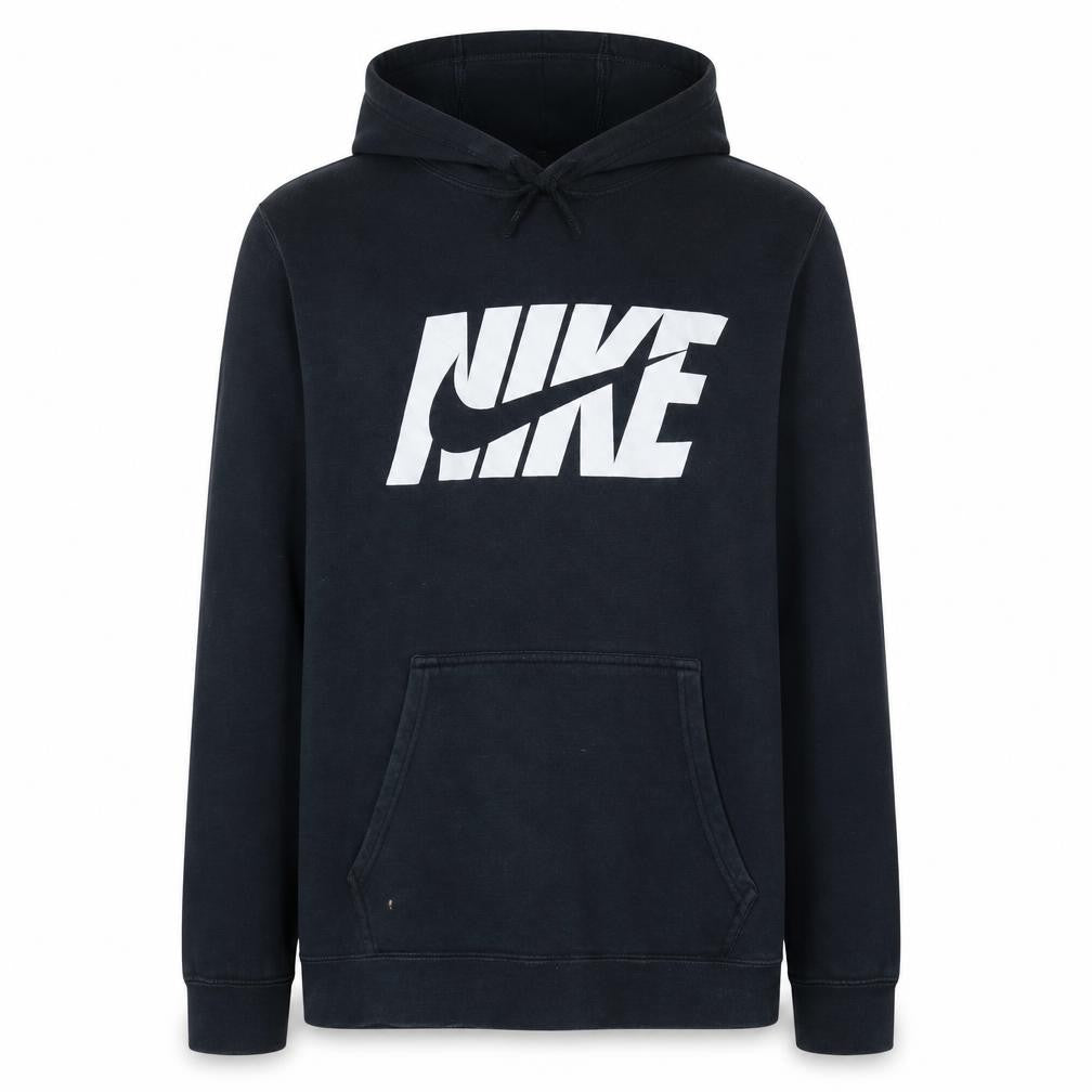 Mens UK Size L Nike Black Pullover Hoodie