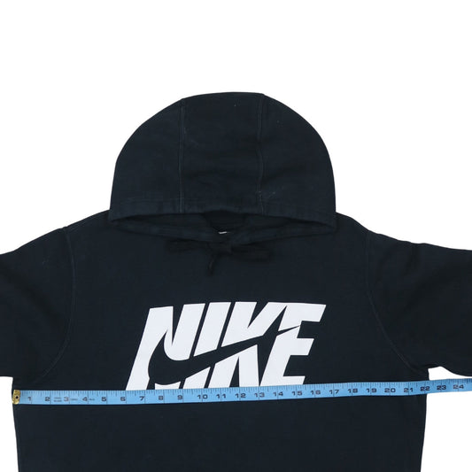 Mens UK Size L Nike Black Pullover Hoodie
