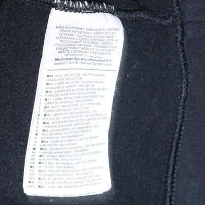 Mens UK Size L Nike Black Pullover Hoodie