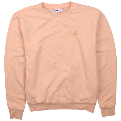 Mens UK Size S FILA Beige Pullover Sweatshirt