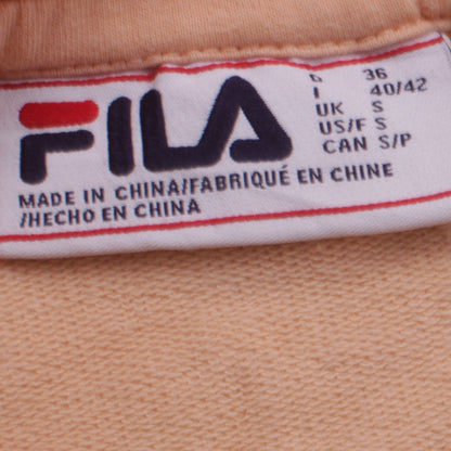 Mens UK Size S FILA Beige Pullover Sweatshirt