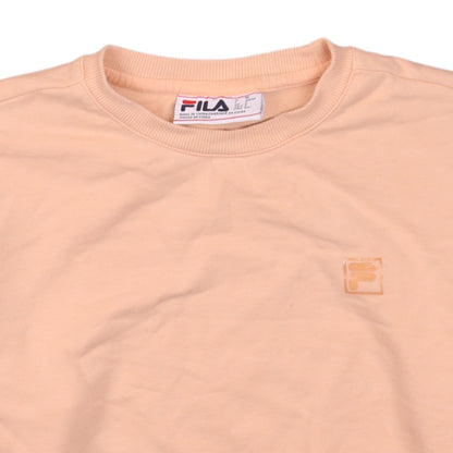 Mens UK Size S FILA Beige Pullover Sweatshirt