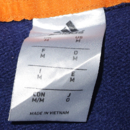 Mens UK Size M adidas Blue Pullover Hoodie