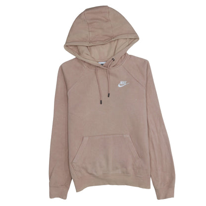 Womens UK Size XS Nike Beige Pullover Hoodie