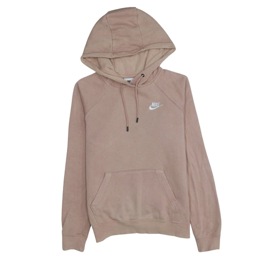 Womens UK Size XS Nike Beige Pullover Hoodie
