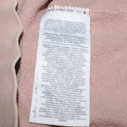 Womens UK Size XS Nike Beige Pullover Hoodie