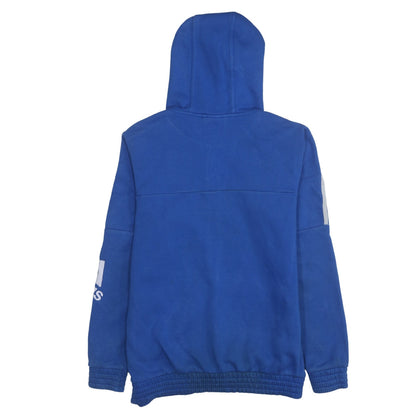 Boys UK Size 13-14 Years adidas Blue Full Zip Hoodie