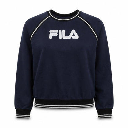 Womens UK Size M FILA Blue Pullover Sweatshirt