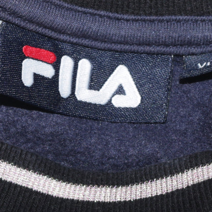 Womens UK Size M FILA Blue Pullover Sweatshirt