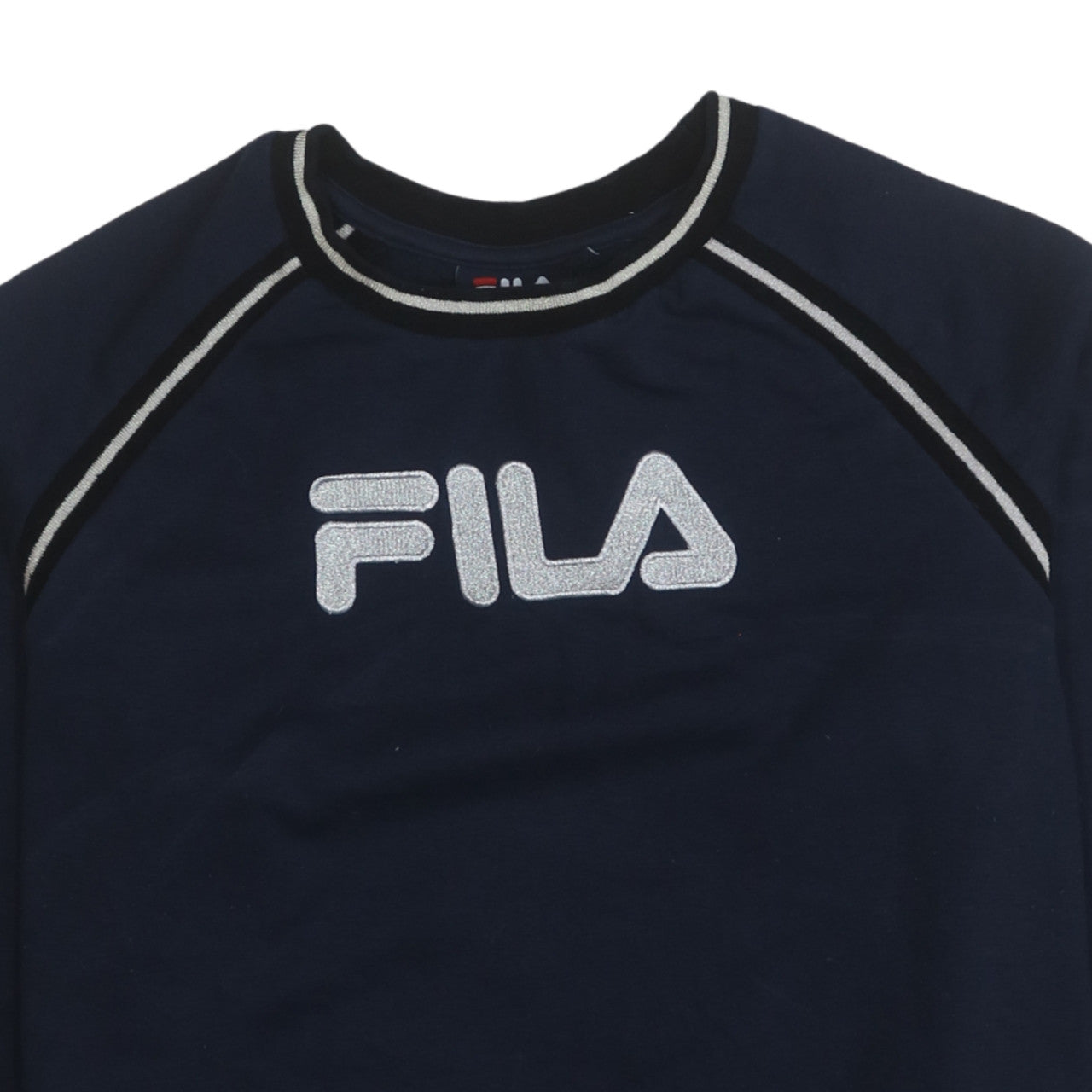 Womens UK Size M FILA Blue Pullover Sweatshirt