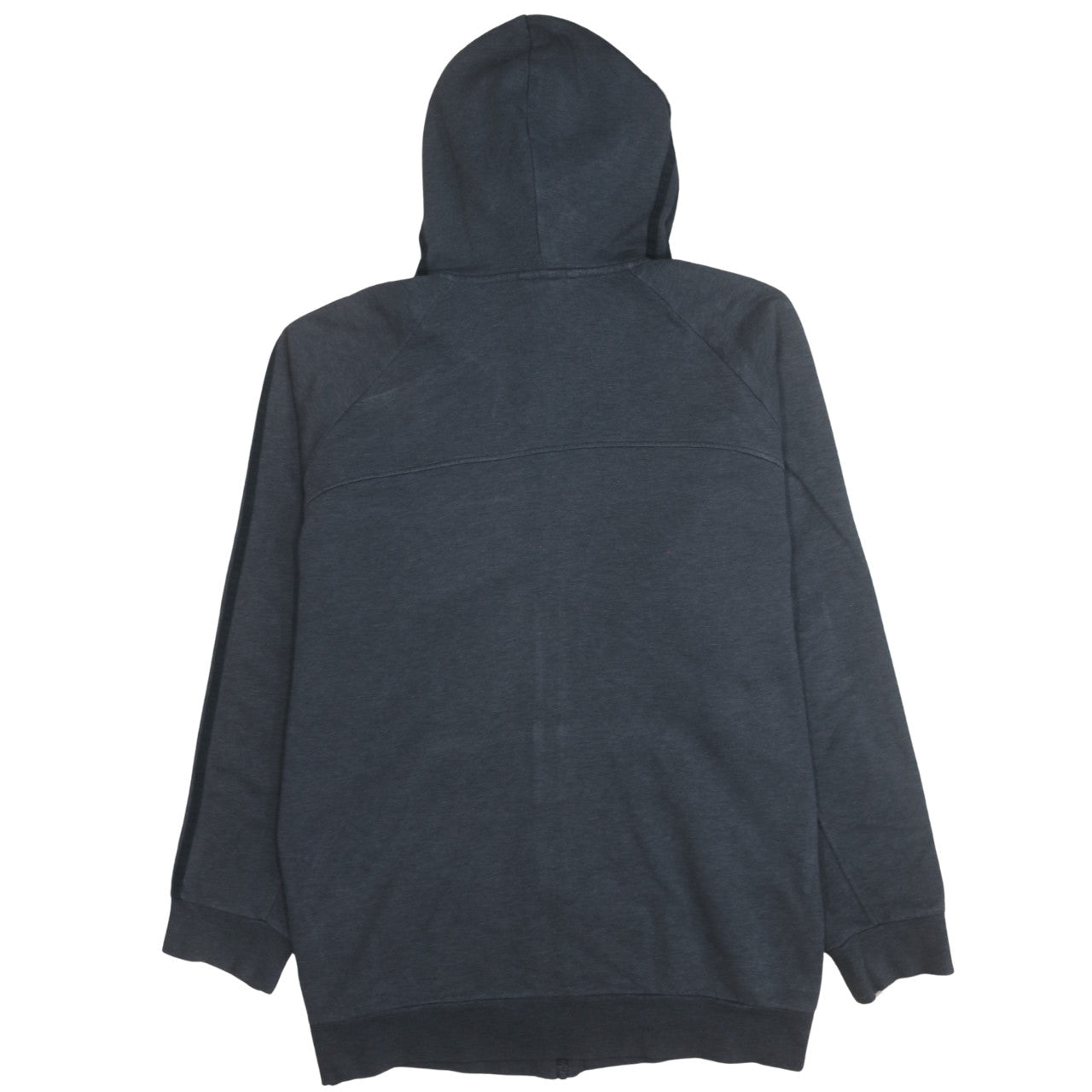 Mens UK Size 2XL adidas Grey Full Zip Hoodie