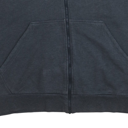 Mens UK Size 2XL adidas Grey Full Zip Hoodie
