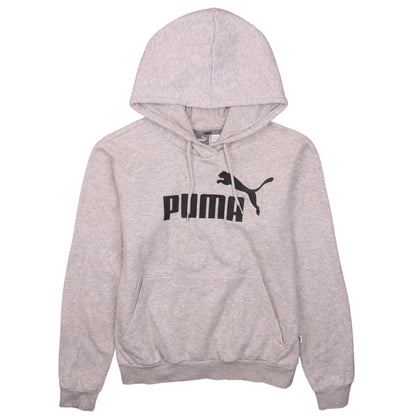Womens UK Size 10 PUMA Grey Pullover Hoodie