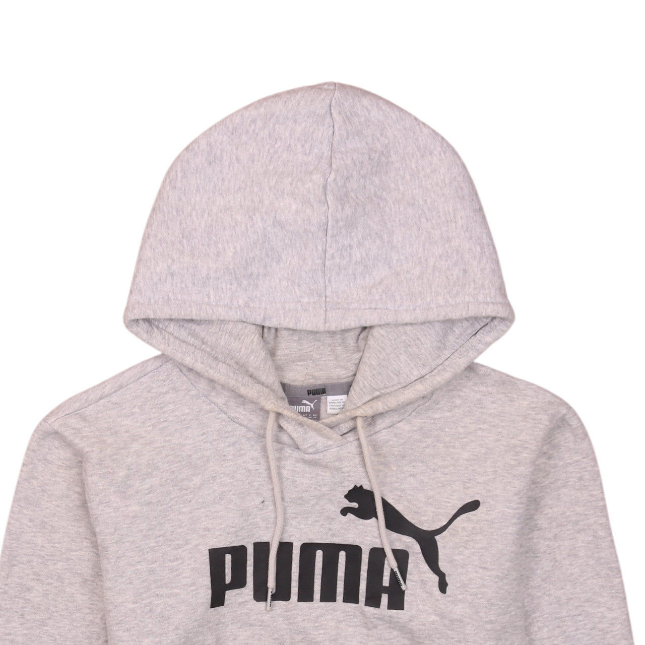 Womens UK Size 10 PUMA Grey Pullover Hoodie