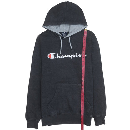 Mens UK Size S Champion Black Pullover Hoodie