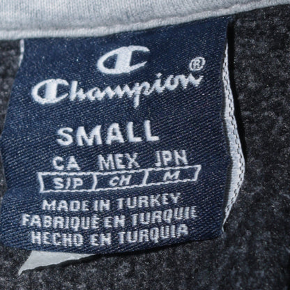 Mens UK Size S Champion Black Pullover Hoodie