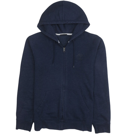 Mens UK Size M Timberland Blue Full Zip Hoodie