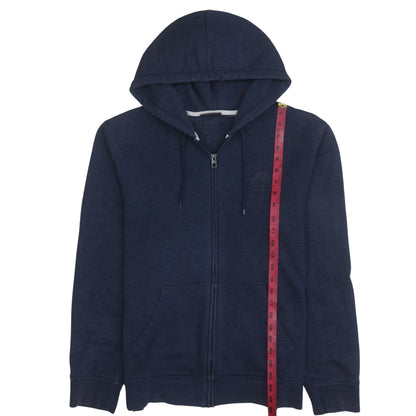 Mens UK Size M Timberland Blue Full Zip Hoodie
