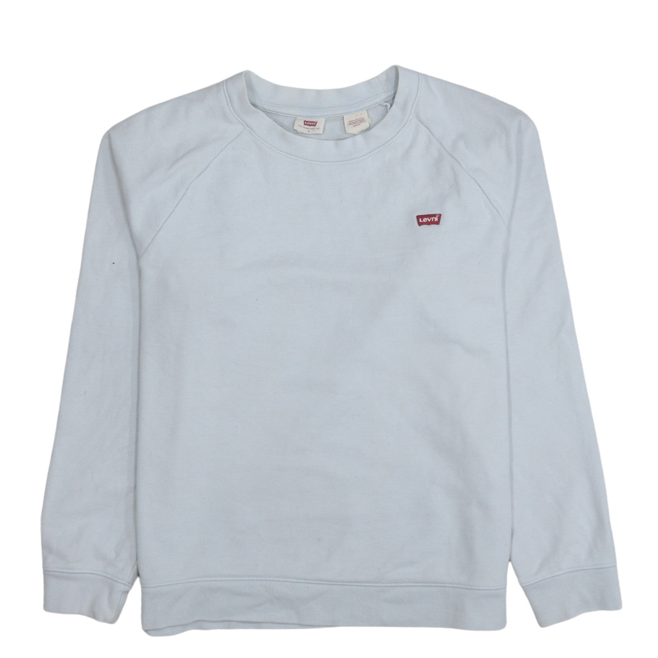 Mens UK Size S Levi's Blue Pullover Sweatshirt