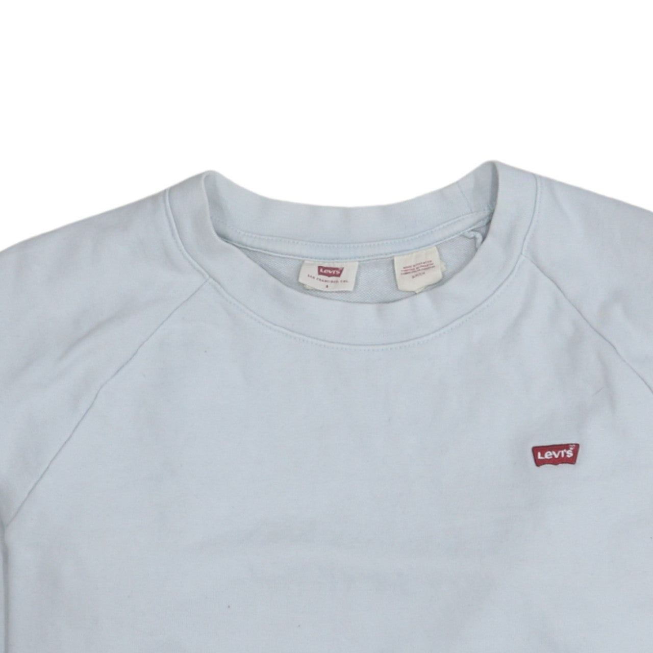 Mens UK Size S Levi's Blue Pullover Sweatshirt