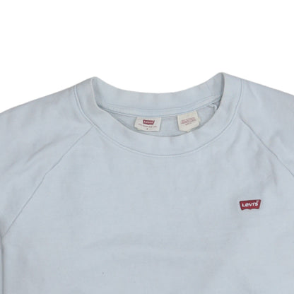 Mens UK Size S Levi's Blue Pullover Sweatshirt