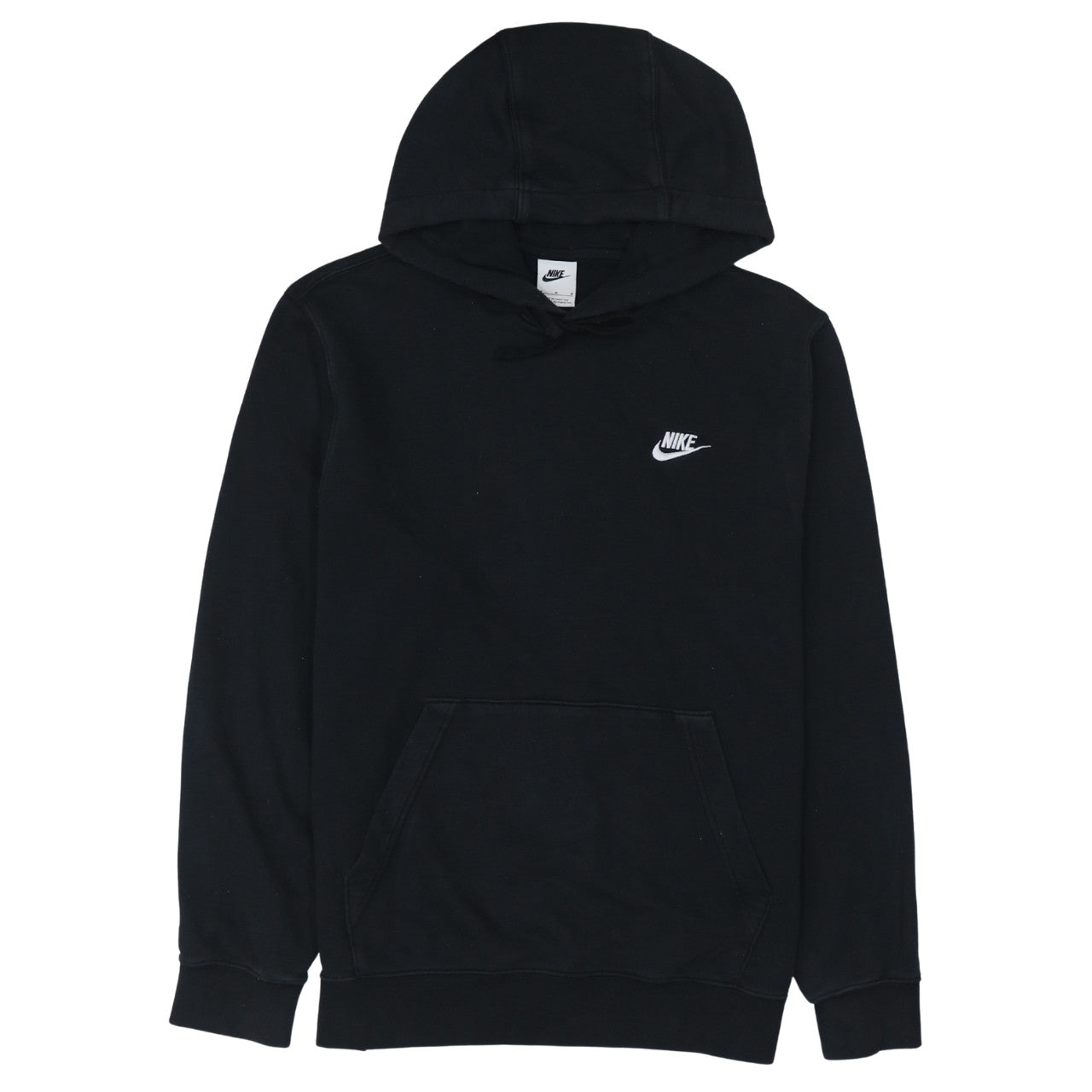 Mens UK Size M Nike Black Pullover Hoodie