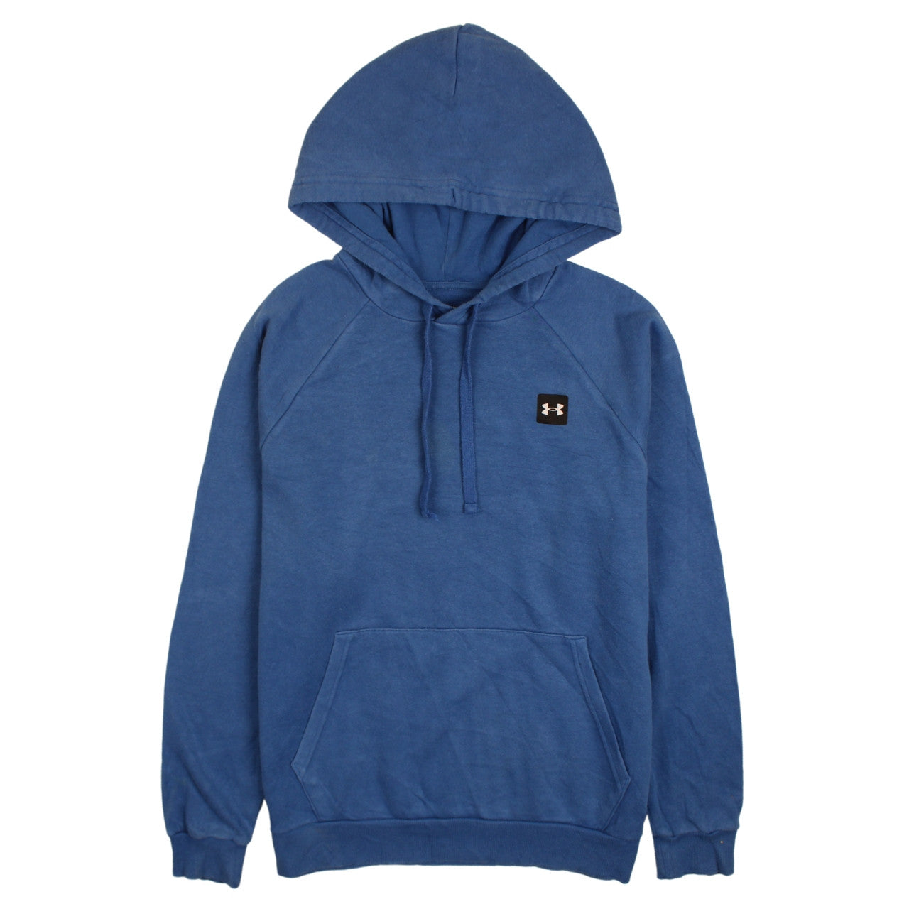 Mens UK Size S Under armour Blue Pullover Hoodie
