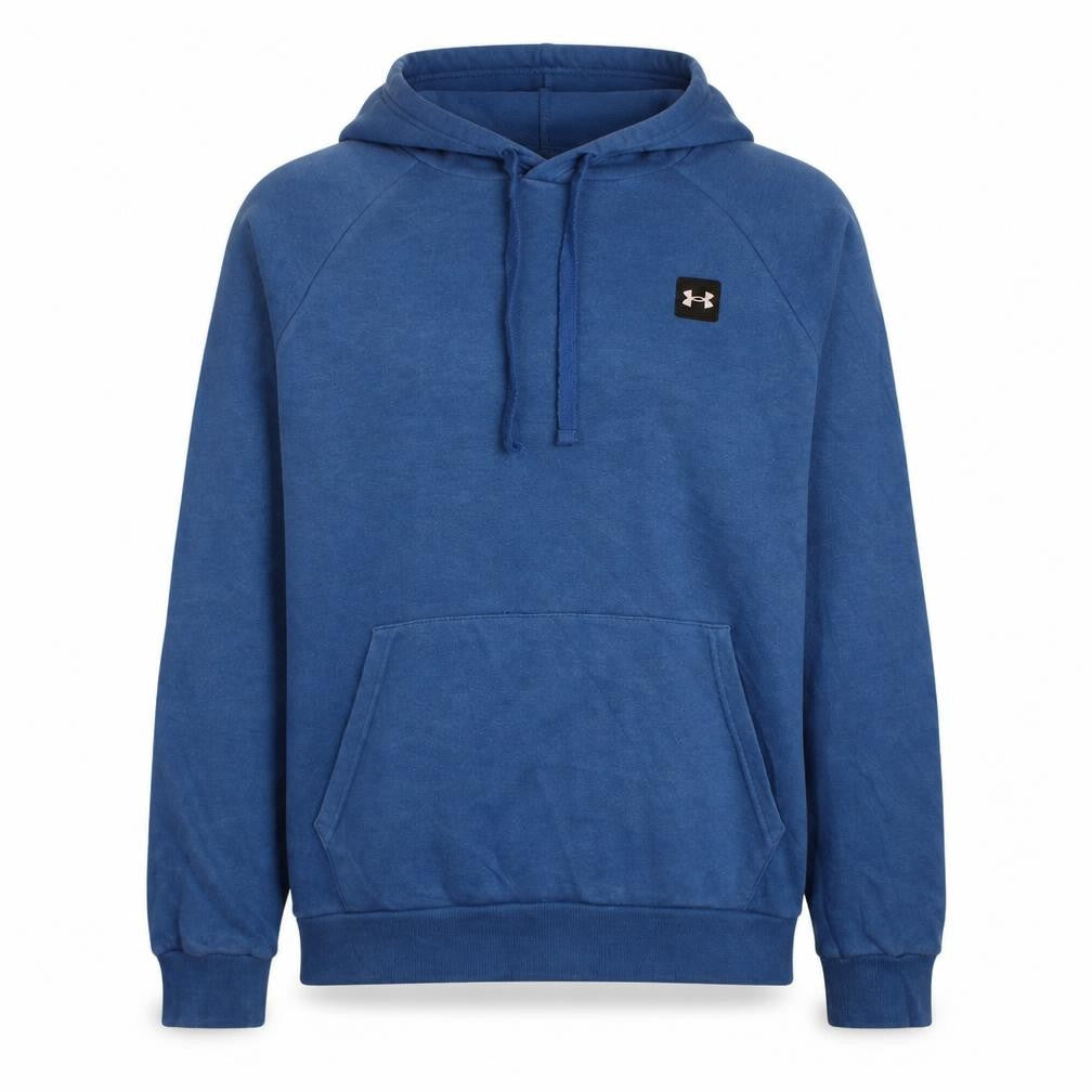 Mens UK Size S Under armour Blue Pullover Hoodie