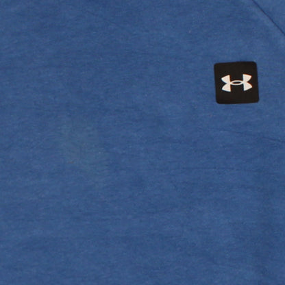 Mens UK Size S Under armour Blue Pullover Hoodie