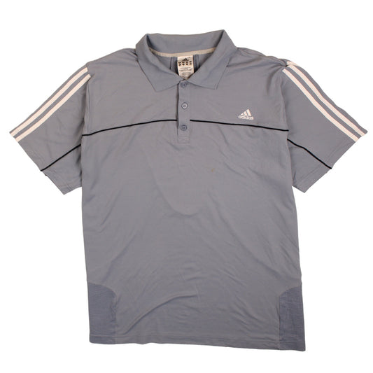 Mens UK Size XL adidas Grey GolfGym & TrainingRunning & Jogging Polo