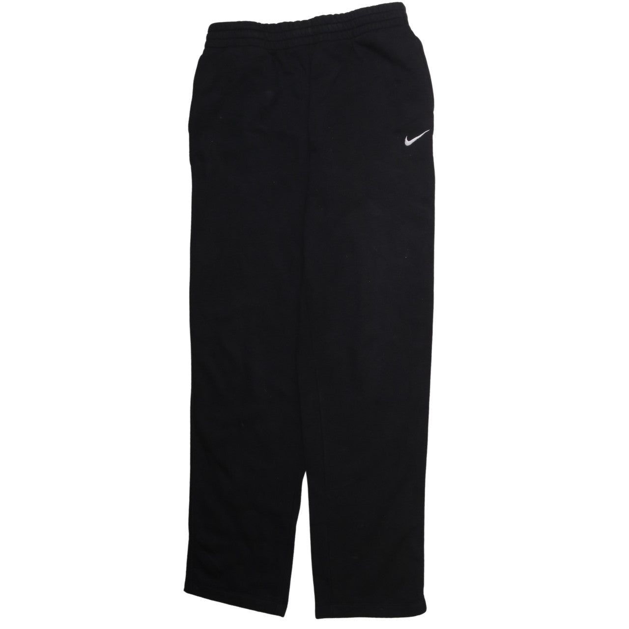 Mens UK Size L Nike Regular Fit Sweatpants Black Trousers