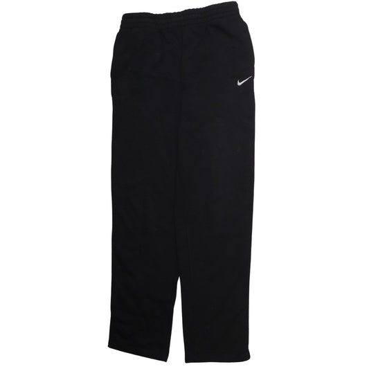 Mens UK Size L Nike Regular Fit Sweatpants Black Trousers