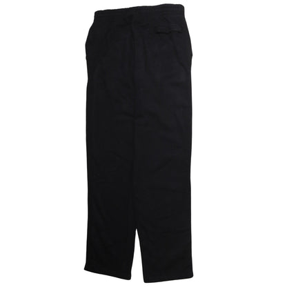Mens UK Size L Nike Regular Fit Sweatpants Black Trousers